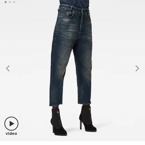 Gstar c-staq boyfriend crop jeans